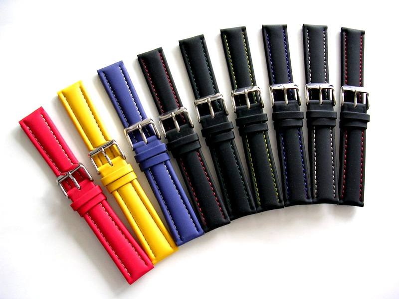 18 19 20 22 Sailcloth Ballistic nylon strap Diver Sport watch band IW SUISSE USA gallery