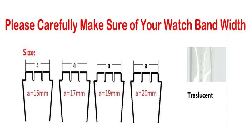 Jelly Silicone Watch Strap for Swatch 16mm 17mm 19mm 20mm Waterproof Band gallery