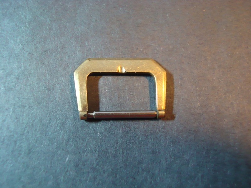 Vintage Hadley 1/10 12K GF Watch Buckle – Angled Corners – 16mm – Crisp Stamp