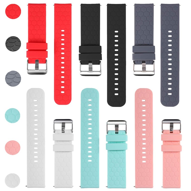Bands Compatible with Veryfitpro Smart One Size Fits All, Multicolor-6Pack gallery