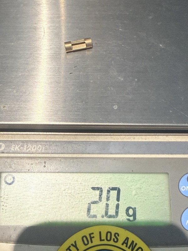 18K Yellow Gold Rolex Watch Link gallery
