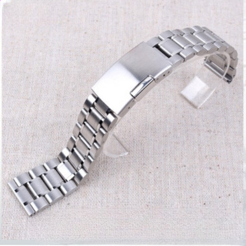 High Premium Solid Stainless Steel Watch Strap Band Mens Metal Bracelet 14-24mm