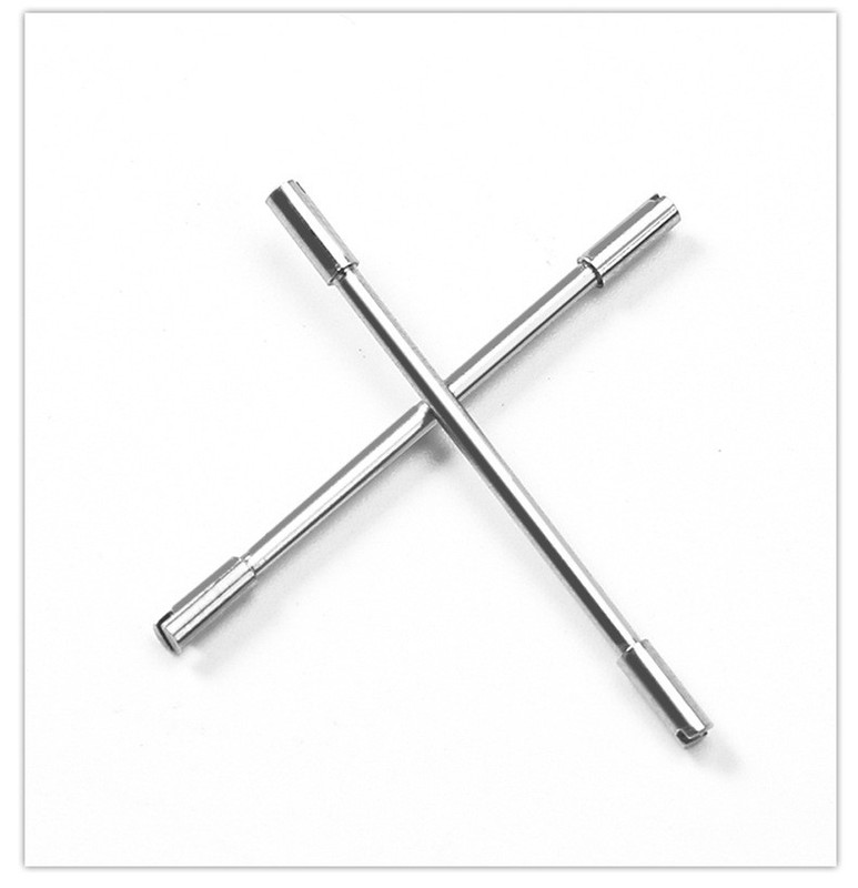 Quality Stainless Steel Screw Rod Metal Watch Strap Connecting Rod 26.5 28mm