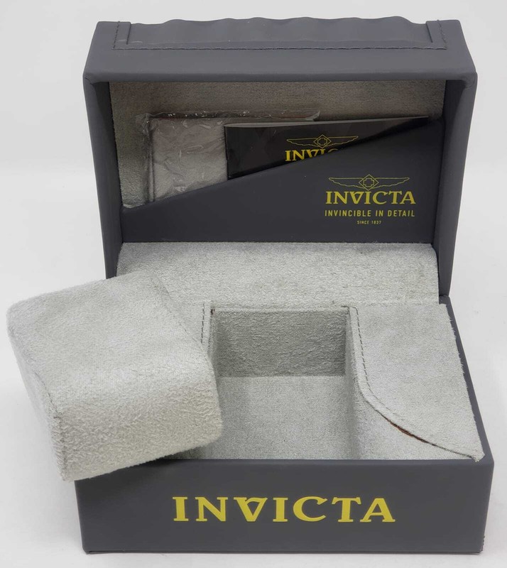 Invicta Empty Grey One Slot Standard Watch Box SD