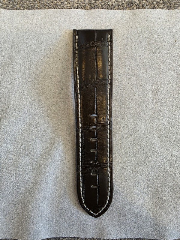 OEM Panerai Dark Brown / Cognac 26/22mm Alligator Strap gallery