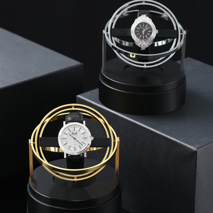 Automatic mechanical watch turntable shaker winder watch storage 110V-220V gallery