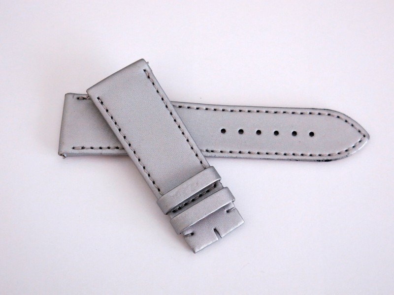 Parmigiani Fleurier Strap Silver Silk 22mm by 19mm Short Size OEM New ! gallery