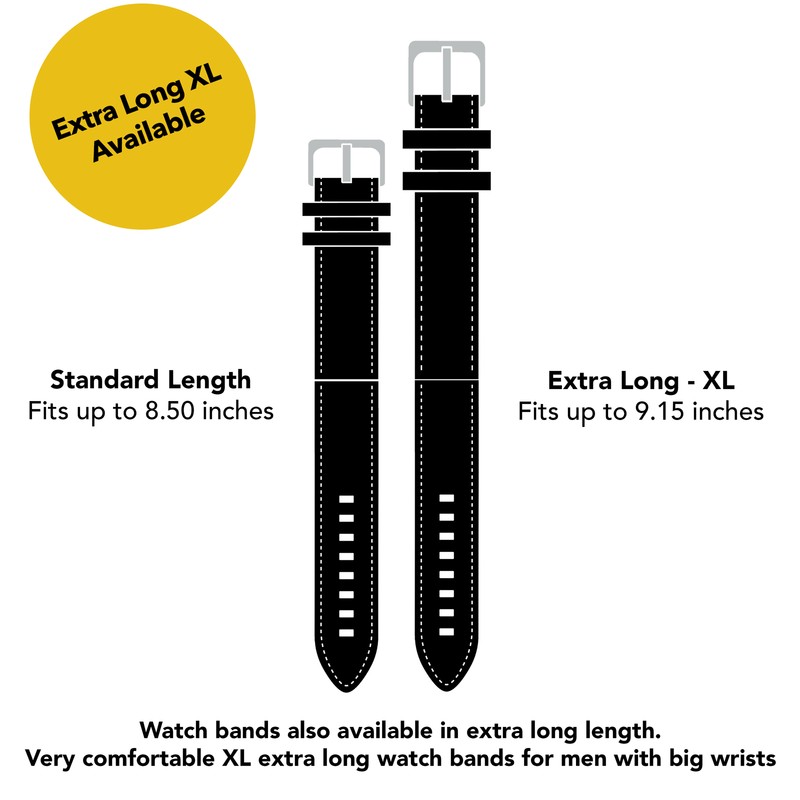 24mm Leather Rally Strap, Perforated Watch Band for Armani Exchange D-Bolt gallery