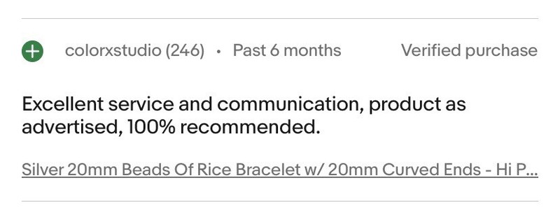 Vintage Style 20mm ROUNDED Beads Of Rice Watch Bracelet Band CLASSIC CLASP FORM gallery