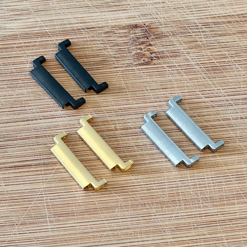 20mm to 22mm Watch Band Adapter Converter Quick Release Pins Stainless Steel gallery