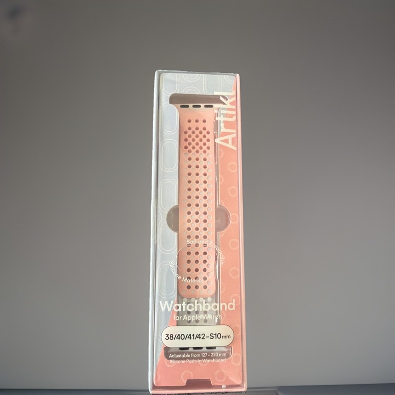 Artikl Pink silicone Apple Watchband 38/40/41/42 – S10mm New