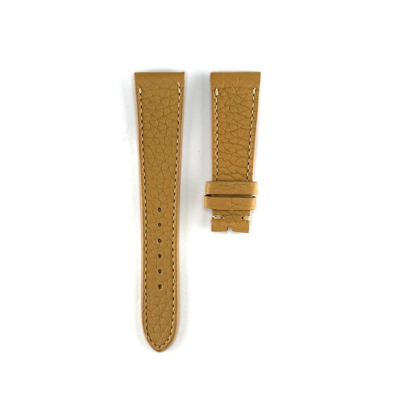 20mm Light Tan leather Watch Strap for Rolex / Patek Philippe / Cartier