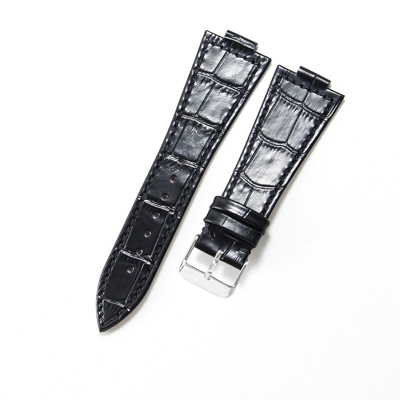 For Tissot PRX T137.407 410 Genuine Leather Watch Band Strap 12x26mm with Tools
