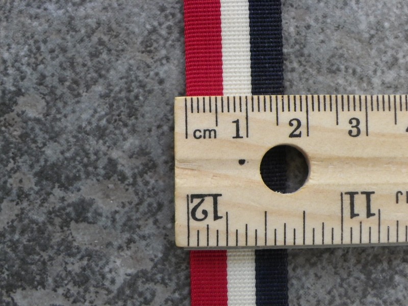 Vtg Red White Blue Cloth Watch Band-New Old Stock-16 mm Wide-Adjustable Length gallery