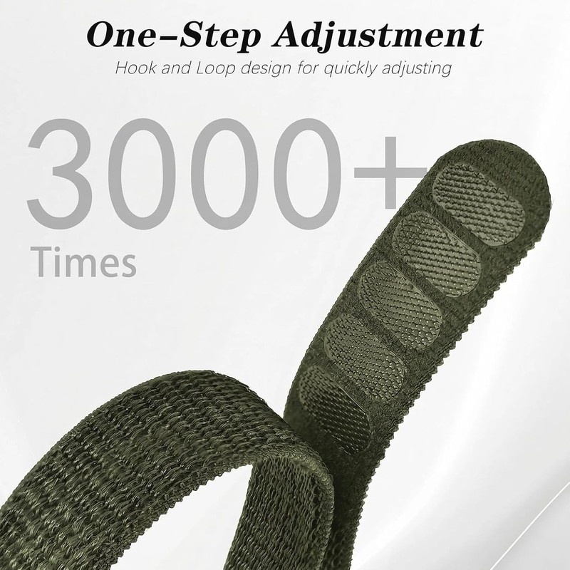 Nylon Loop Arm Band Compatible with Apollo Neuro Ankle Band Replacement Hook gallery