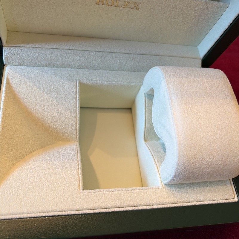 ROLEX Original Wave Top Watch Storage Box Empty Genuine 39139.64 Card Holder gallery