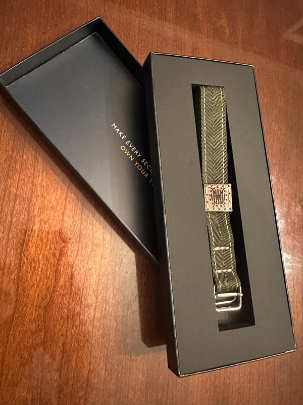 ZA green vtwill watch strap