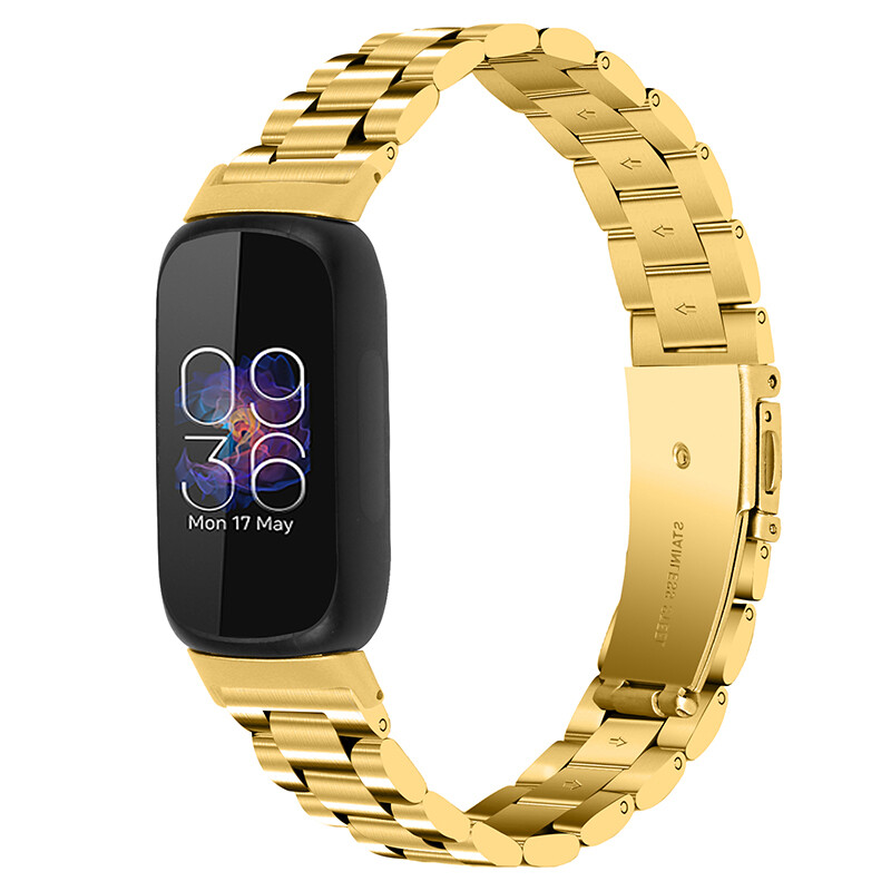 For Fitbit Inspire 3 Strap Replacement Metal Strap Stainless Steel Watch Band gallery