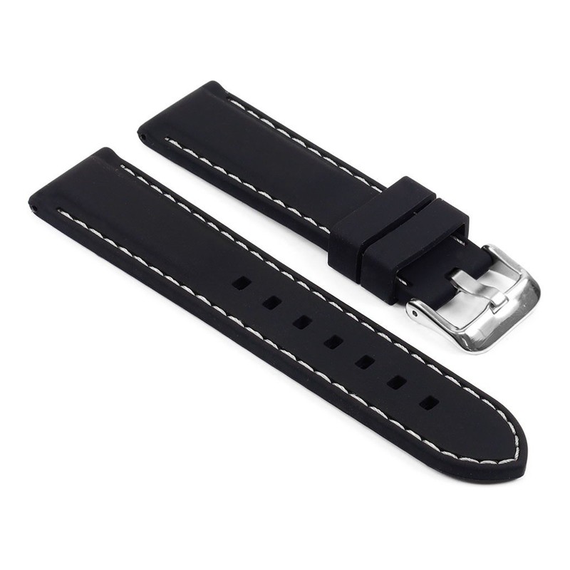 Stitched Rubber Strap With Quick Release