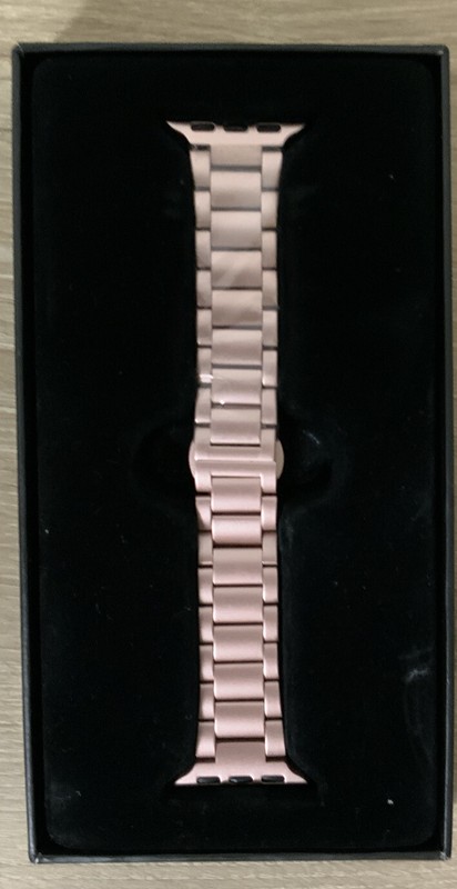 📀 Case-Mate RoseGold Metal Linked Band 38-40mm Stainless Steel Band *AS SHOWN