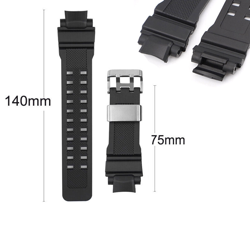 Watch Strap Suitable for Casio G-Shock Ga-1000 Ga-1100 Gw-4000 G Resin