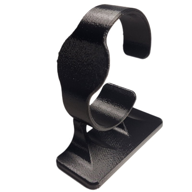 Fleximech Black Watch Stand Flexible Display Holder for Watches & Bracelets