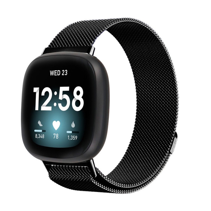 For Fitbit Versa 1 2 Lite Watch Band Milanese Stainless Steel Loop Wrist Strap gallery