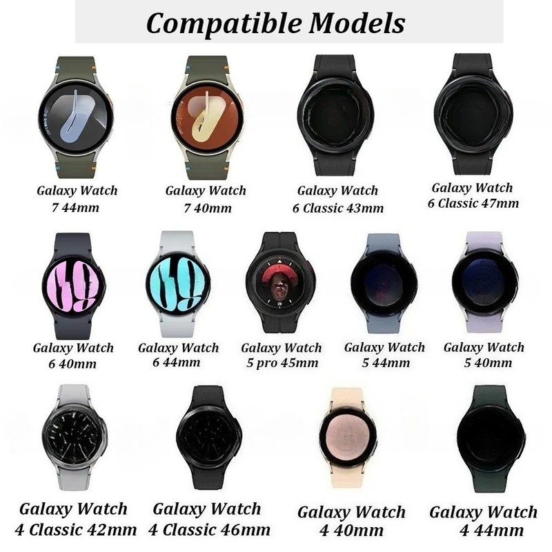 No Gaps Titanium Strap For Samsung Galaxy Watch FE 7 6 5 44/40mm Band Bracelet gallery