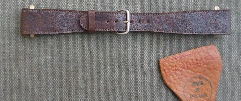WW1 TRENCH WATCH STRAP HANDMADE size 21 mm. gallery