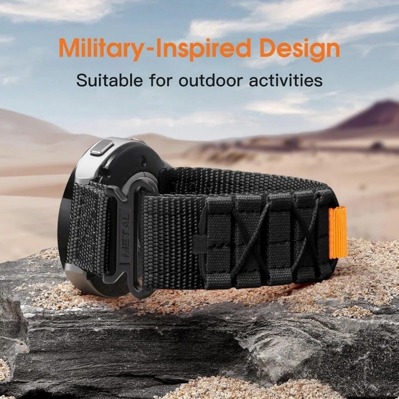 S/L New Nylon Band 20mm 22mm Universal Replacement Wristband Sport Watch Strap gallery
