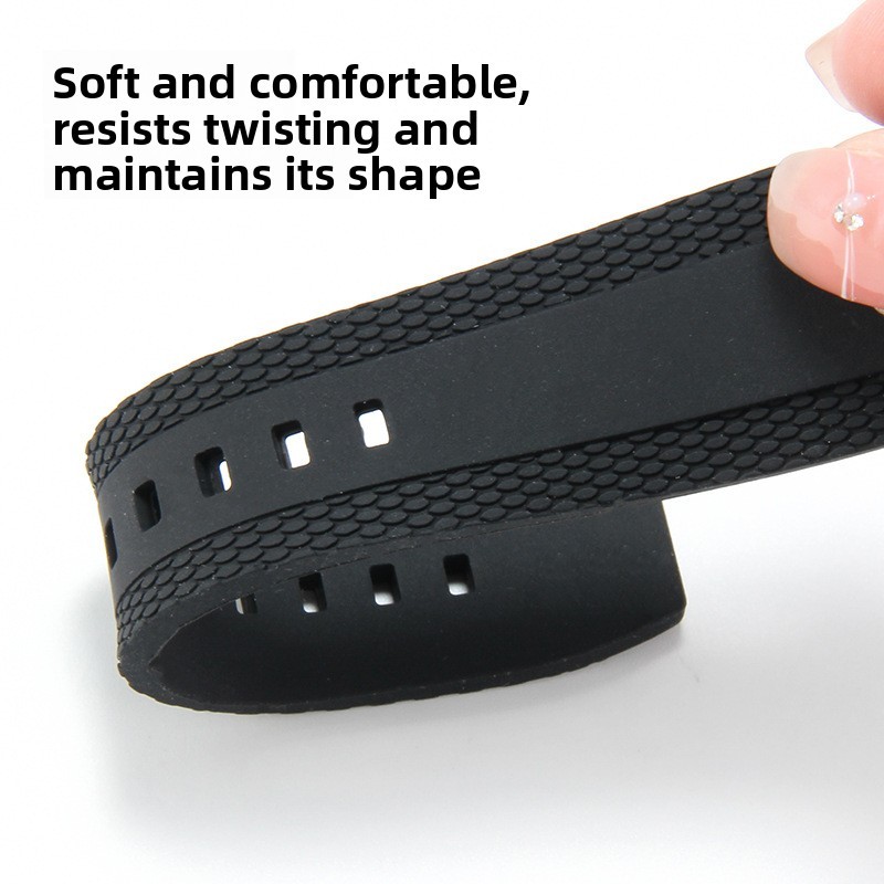 Quality Waterproof Rubber Watch Band Straps Mens 20/22mm for Breitling with Tool gallery