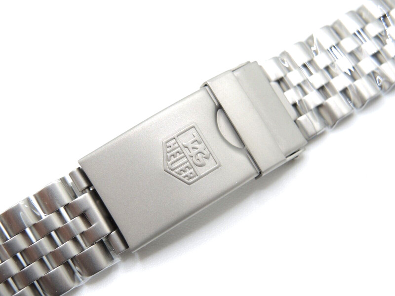 NEW 18MM STAINLESS MATTE FINISHED BRACELET TAG HEUER F1 EXTRA LONG BRACELET gallery