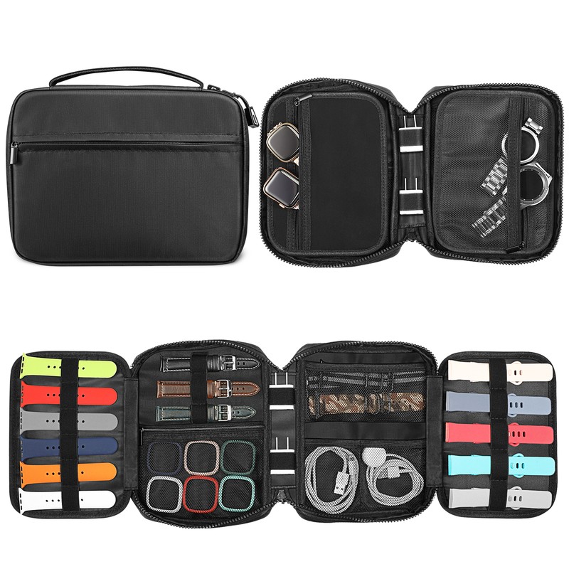 Portable Storage Bag Organizer Pouch For Apple Watch Bands Bracelet Accessories