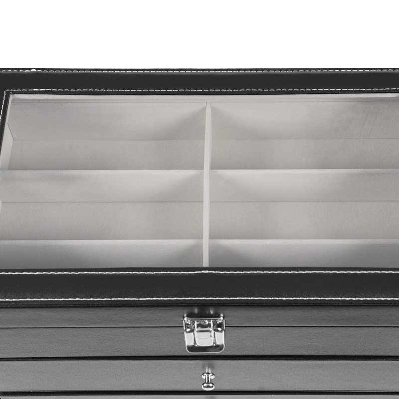 Sunglasses Case Watch Box Watch Case Jewelry Box And 12 Eyeglasses Storage gallery