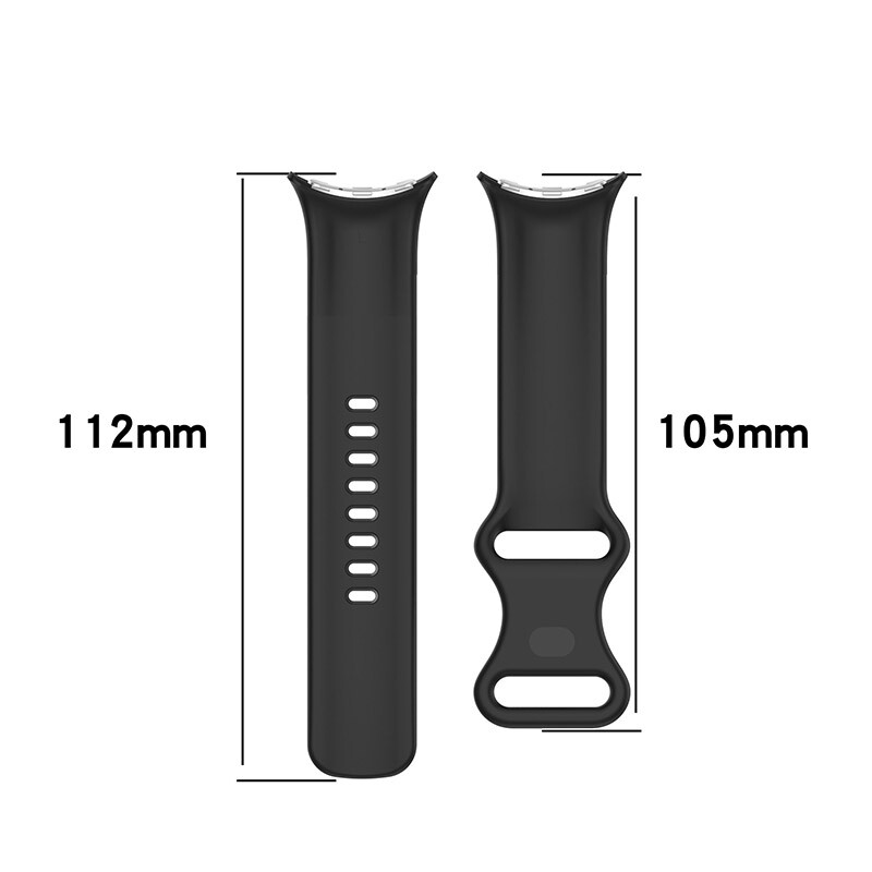 For Google Pixel Watch 3 41/45MM Replacement Strap Silicone Sports Watch Band gallery