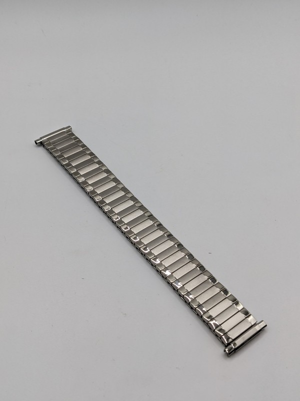 Retro Apollo Stainless Silver Expandable Watch Strap Expandable Lugs 16-22mm gallery