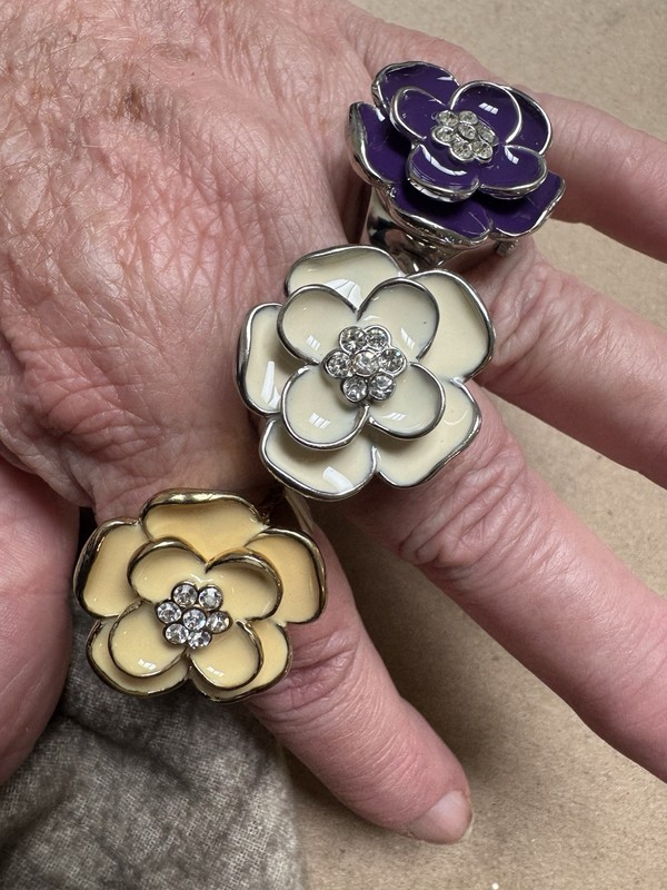 3 Collezio Watch Rings NOT RUNNING