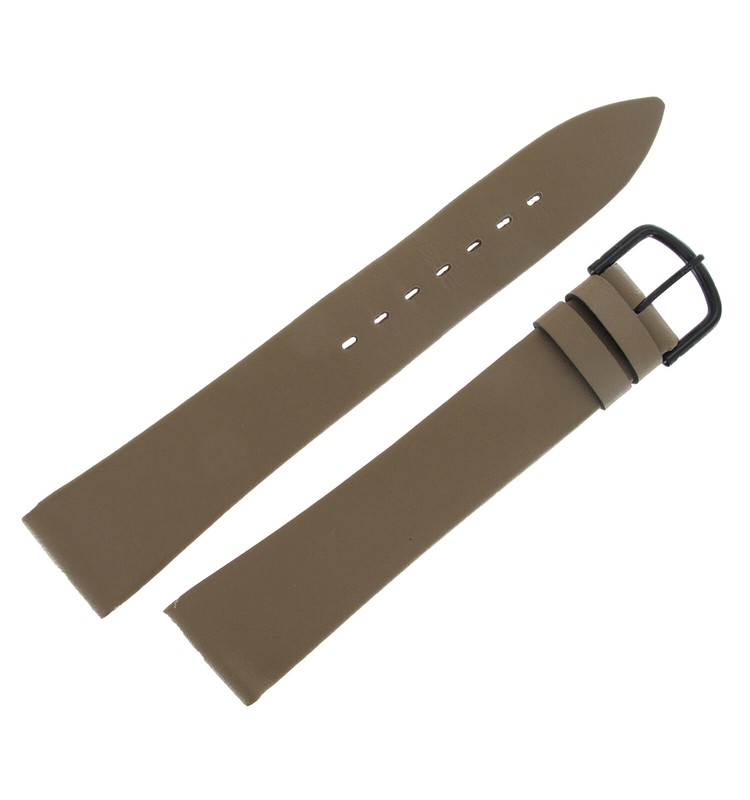Hadley Roma MS936 18mm Beige Waterproof Calfskin Watch Band Vintage NOS