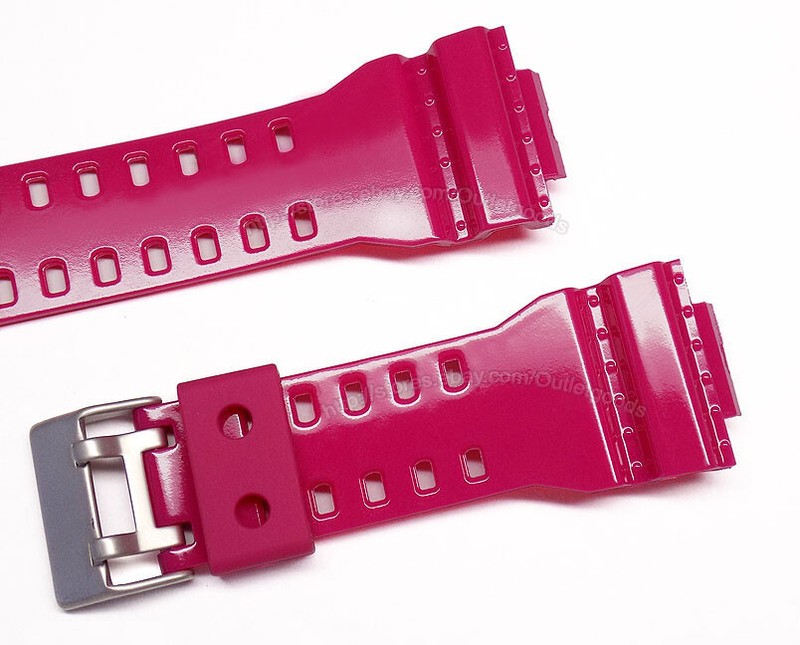 16mm Watch Band fits G Shocks GA-100 GA110 GA-120 GD100 GAC100 SHINY Finished gallery
