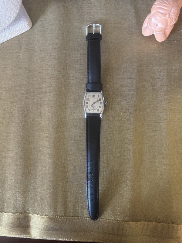 Bulova Vintage 1928 26mm Manual Wind Watch White Face – Running