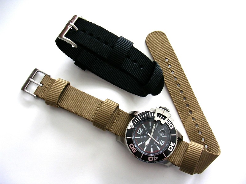 22m NATO G10® Aviator™ Military watchband Combat Army sport strap Balistic Nylon gallery