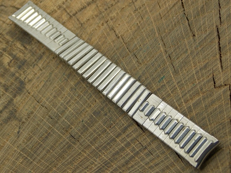 Vintage Watch Band Expansion 13mm Stainless Steel Bracelet Pre-Owned Scott gallery