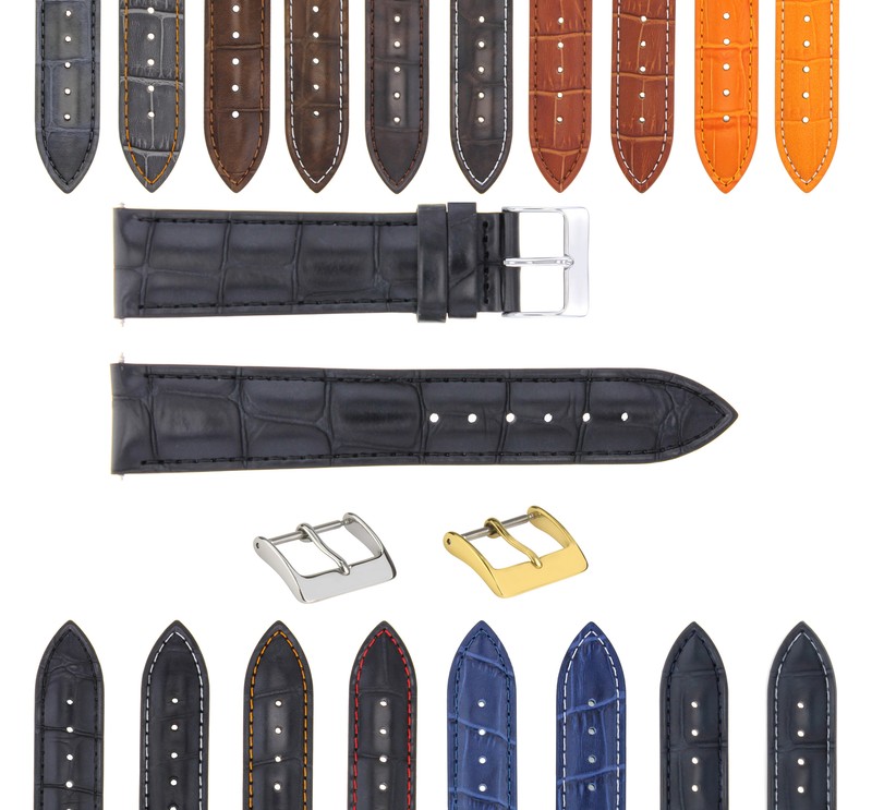 17-18-19-20-21-22-23-24MM GENUINE LEATHER WATCH BAND STRAP FOR CHOPARD