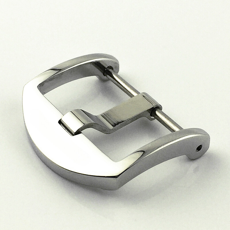 Screw Pin Buckle Stainless Steel Solid Watch Clasp 18 20 22 24 26mm for Panerai