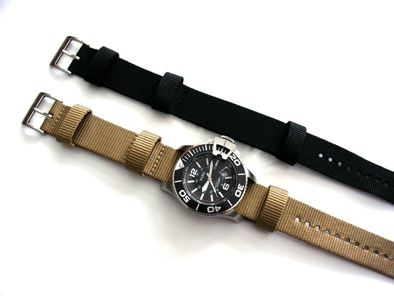 22m NATO G10® Aviator™ Military watchband Combat Army sport strap Balistic Nylon gallery