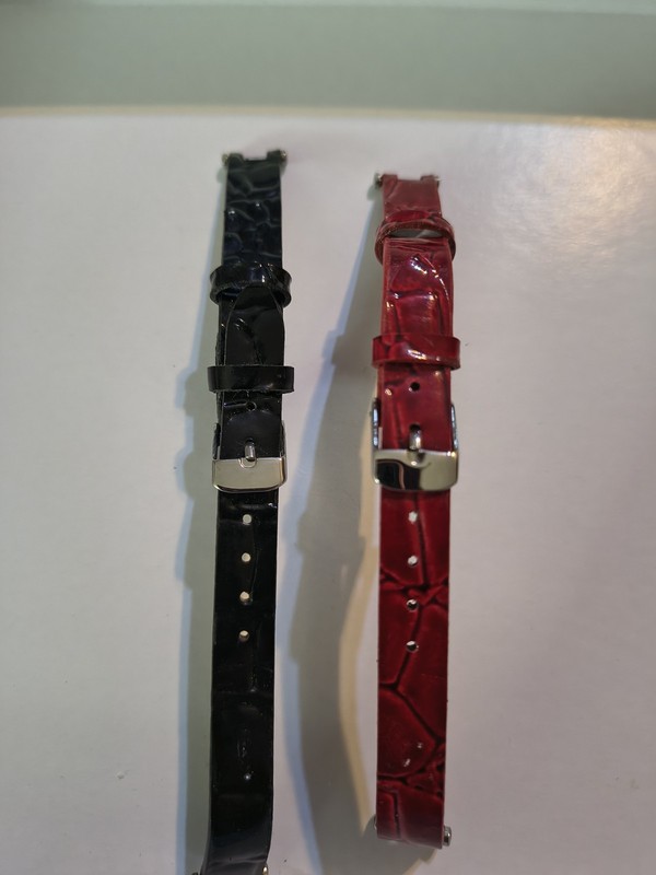 2 Leather Watch Bands Please See Pictures For Details