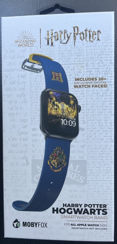 MobyFox Harry Potter Hogwarts Apple Silicone Watch Band 38, 40, 41, 42, 44, 45MM