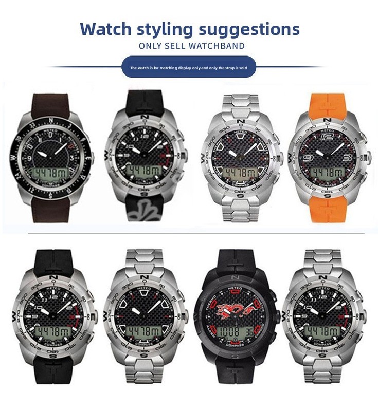 For Tissot T-touch 1853 T013 T081 T091 Waterproof silicone watch strap 20mm 21mm gallery