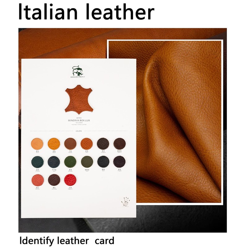 Italian Leather Watch Band Tuscany Natural Vegetable-Tanned Genuine Leather S... gallery