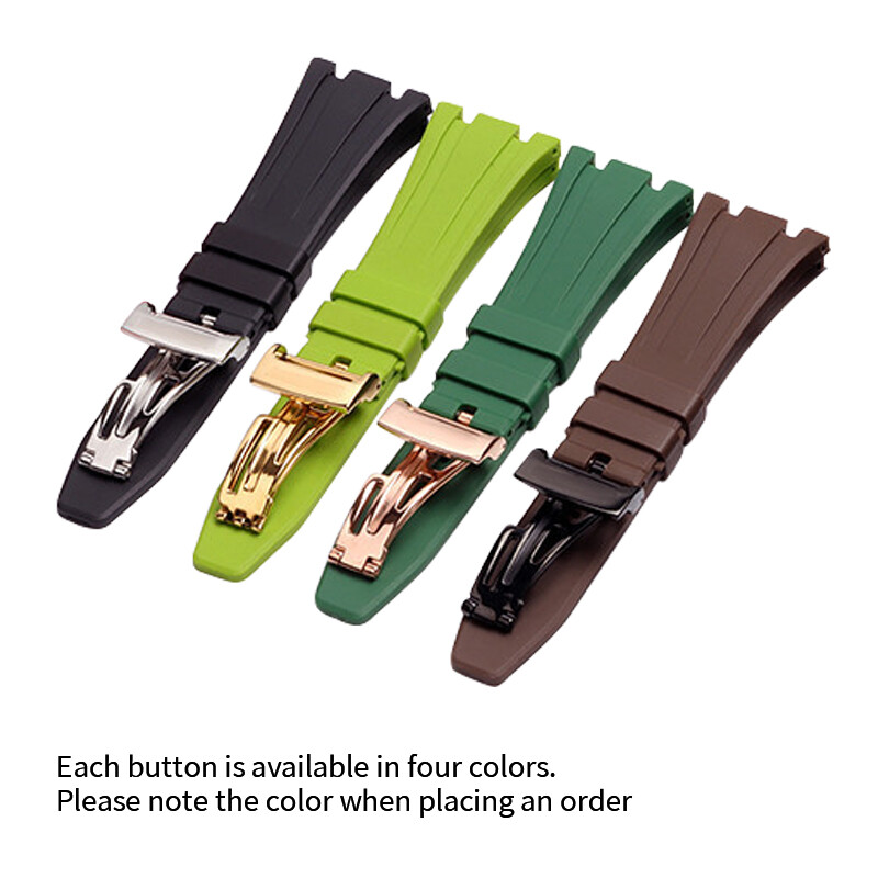 27mm AP Rubber Band for Audemars Piguet Royal Oak Offshore 42mm 15400 Strap gallery